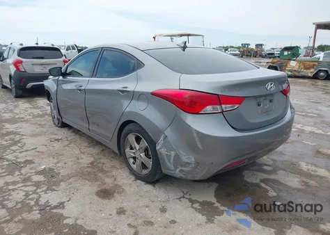 2011 Hyundai Elantra Gls (Ulsan Plant) z USA, uszkodzony, nr VIN KMHDH4AE8BU107817